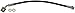Dorman H620829 Rear Passenger Side Brake Hydraulic Hose Compatible with Select Models