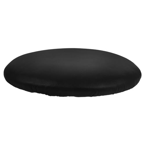 VALICLUD Rotating Stool Seat Cover Round Bar Stool Surface Pu Upholstered Chair Pad Replacement Seating Component for Home Pub