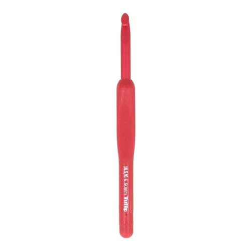 Tulip - Tulip Etimo Red Softgrip (6.50mm) Crochet Hook - 1 Unit
