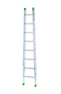Svelt Scala Agricola Conica in Alluminio con Montanti Convergenti – 8 Pioli Antiscivolo – Per Raccolta Frutta e Potatura – Altezza 2,40 m
