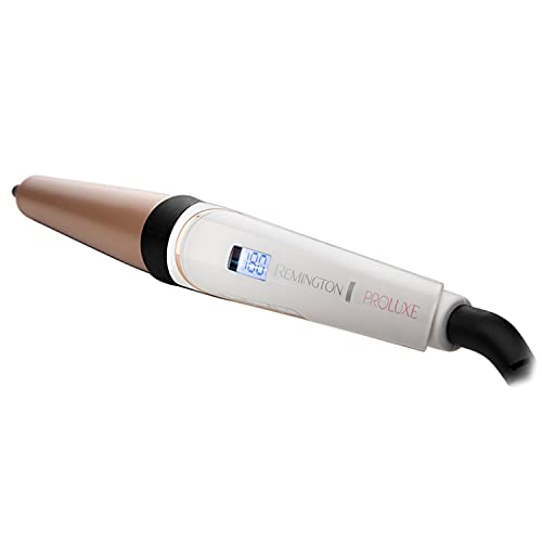 Remington PROluxe Curling Wand (25mm-38mm Barrel, Grip Tech Coating, OPTIheat Technology for Long-Lasting Results, PRO+ 185°C Setting for Healthier Styling, Fast 30 Second Heat Up, 120°C-210°C) CI91X1 - Image 9