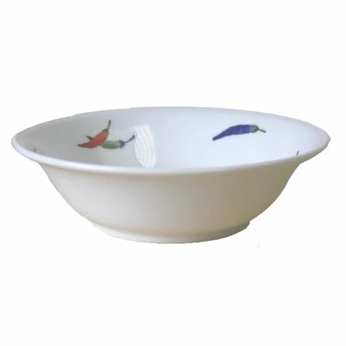 深皿 唐辛子 スープ皿 小 15.9cm 国産 美濃焼 食器 業務用 食洗機対応 レンジ対応