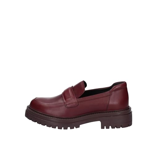 Image of Geox Girl's D Iridea aMoccasin, Wine Red, 6 US