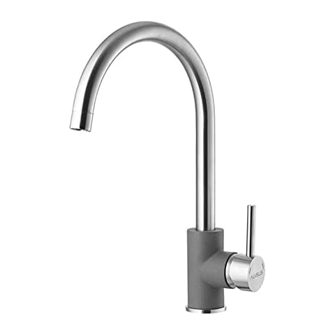Alveus 1129029 Elza Kitchen tap, Steel/Satin Cover