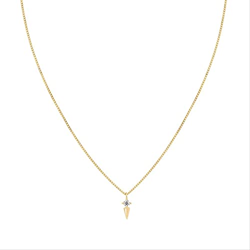 Collier rivets géométriques femme chaîne ras de cou tendance géométrique
