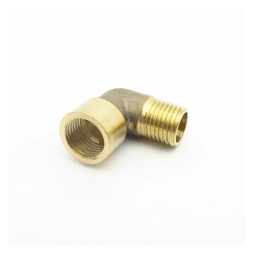 Macho a hembra codo de 90 grados conector adaptador de tubería de latón BSP de 1/2 3/4 7