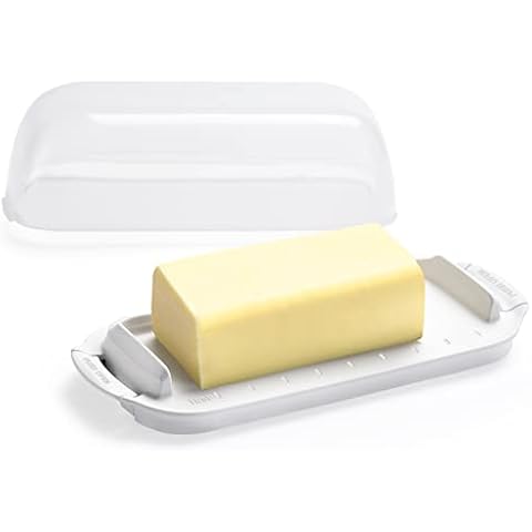 AONCO Butter Dish with Clear Lid Cover