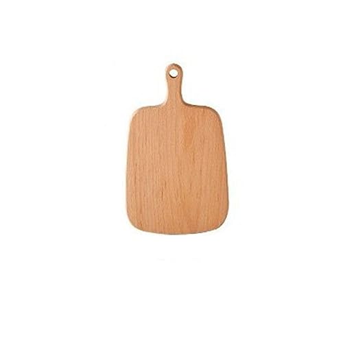 Tabla de cortar de madera con mango integrado miniatura 1