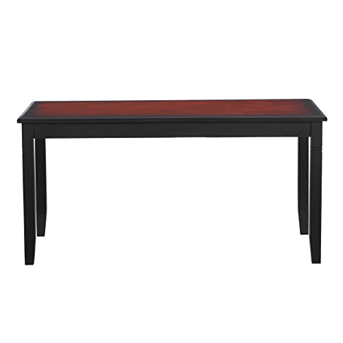Linon Camden Table, 36" W X 20.5" D X 18" H, Cherry Coffee #TOP4