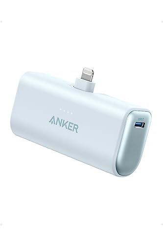 Amazon | Anker Nano Power Bank (12W, Built-In Lightning Connector