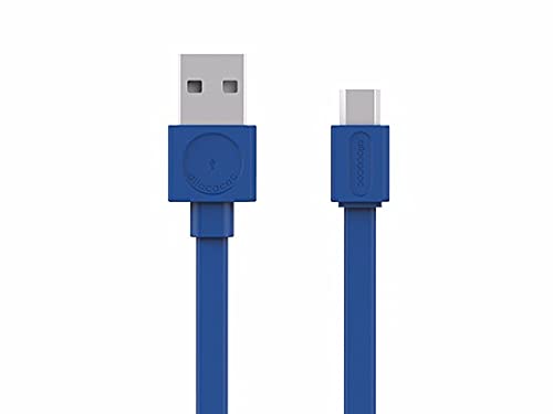 Allocacoc microUSB Kabel blau