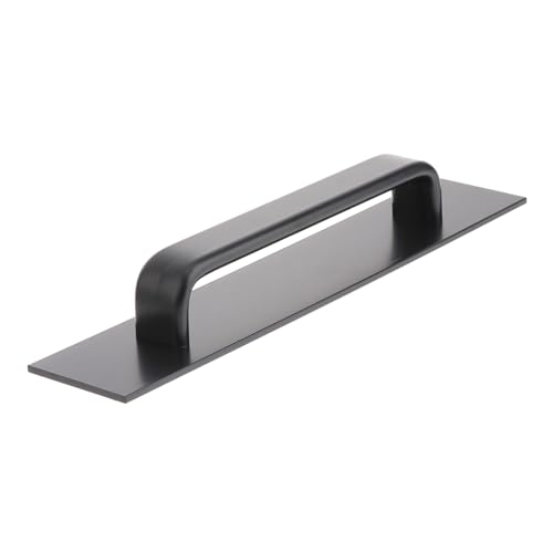 WOONEKY Manilla de Puerta sin Taladro de Aleación de Aluminio Tirador Multiusos para Puertas Correderas Granero y Armarios Antióxido y Duradero Fácil de Instalar