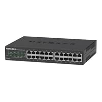NETGEAR – Netgear GS324 24 Port Switch Gigabit Ethernet LAN (Plug-and-