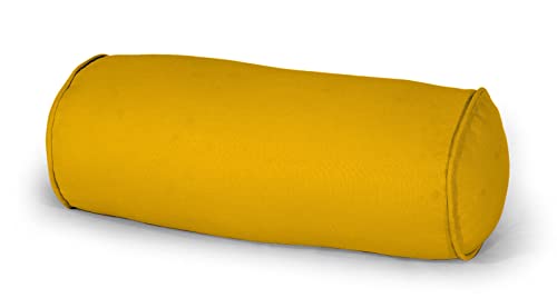 CHILIMILII Round Cervical Roll Bolster Pillow, Medium