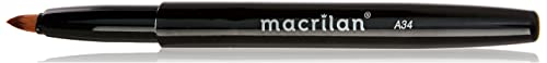 Macrilan Pincel Profissional Labial Retrátil - Linha A - A34
