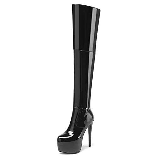Bottes de mode pour femmes noir pour briller lors de vos soirées