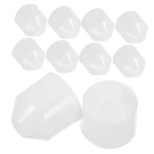 VILLCASE 50pcs Lamp Holder Cups Durable Light Socket Protectors for Table Lamps DIY Lighting Projects and Enhanced Aesthetic Appeal