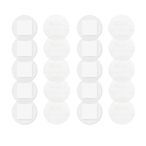 sdroceRyaM 200 tiritas redondas pequeñas de 1 pulgada, transparentes, de poliuretano, impermeables, para heridas pequeñas, primeros auxilios