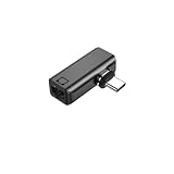 日本の中小企業 USB-C 磁気アダプター RJ45 有線LAN 1000Mbps ギガビット イーサネットアダプター USB3.1 Type-C ネットワーク変換 (ニッケルメッキコネクタ, 【Eタイプ】LANポート to USB-C)