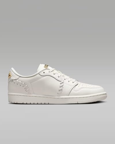Jordan Air 1 Low Method of Make Women's Shoes (FN5032-100, Sail/Sail/Metallic Gold) Size 10.53