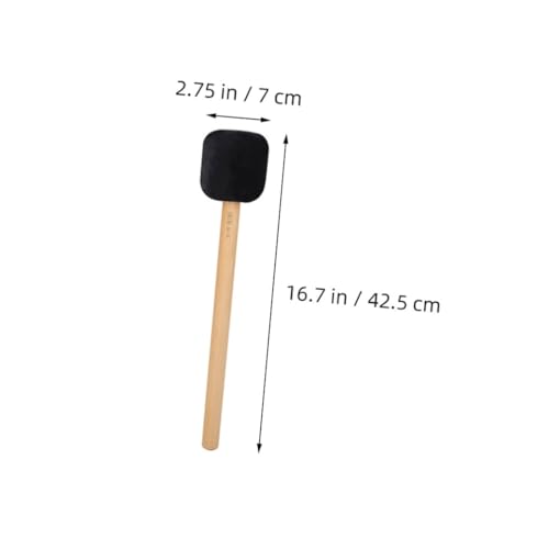 Baqueta para batería con mango de madera para bombo miniatura 2