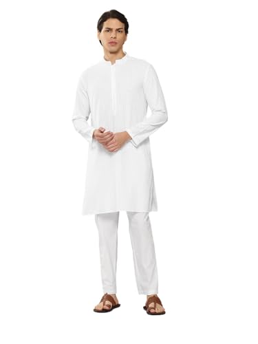Kurta indien brodé main homme XXL See Designs avec pantalon pyjama chic
