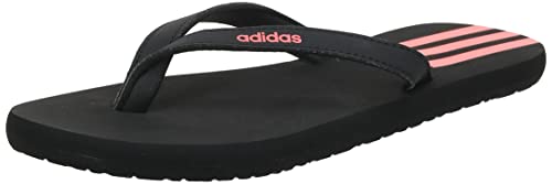 adidas Women's Eezay Flip Flop, Legend Ink/Active Pink/True Orange, 9 M US
