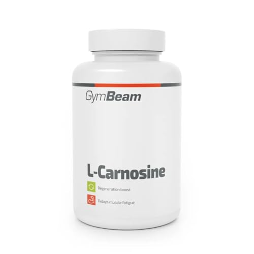 GymBeam L-Carnosin - 500 mg pro Tagesdosis Carnosin-Supplement für Muskelgesundheit und Anti-Aging Peptid aus Beta-Alanin und Histidin ideal für Veganer reduziert Muskelübersäuerung 60 caps