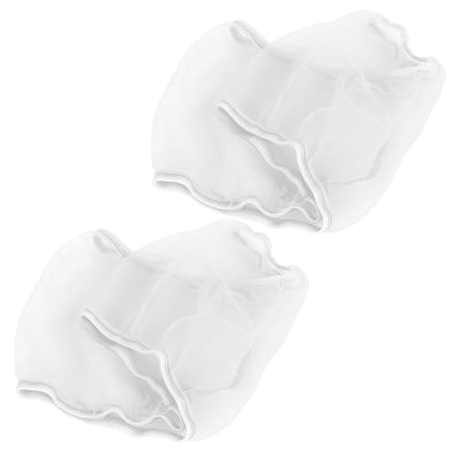 Ejoyous 2PCS Cubierta de Jaula para Pájaros Protector de Receptor de Semillas de Malla de Poliéster Falda de Jaula Ventilada de 55 a 100 Cm de Circunferencia con Parte e Inferior Elástica para Loros