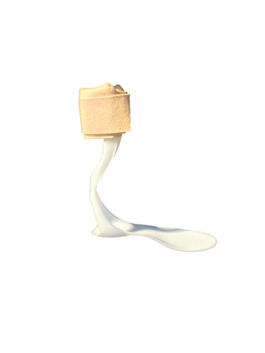 Swedish Style AFO by Alpha Medical, Padded Calf Ankle Foot Orthosis, Foot Drop Brace L1930 (L/XL Left)
