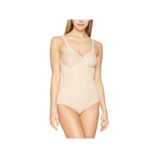 Triumph Damen Shaping-Body Modern Soft+Cotton BS, ohne Bügel, ohne Polsterung, 100D, Neutral Beige – Ansicht 4