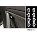 Nikola Pro Tesla Model 3 Door Exit Decal Set (White)
