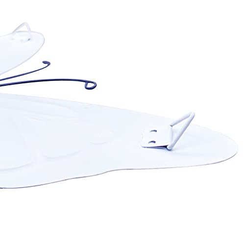 Eoorau Metal Butterfly Wall Art Outdoor Decor - 4 Pack 9.8In Butterflies Wall Sculpture Hanging Decor For Home Yard Patio Garden Decoration (4 Colors) #TOP6