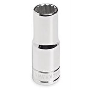 Blackhawk By Proto 30418 12-Point Deep Socket with 9/16-Inch Drive, 3/8-Inch