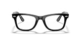Ray-Ban Unisex oprawki okularów dla dorosłych 0rx 4340v 2000 50, czarne (Shiny Black), czarny (Shiny Black), 50
