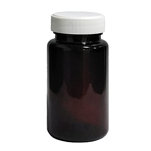 PATCO - 100ml PET Empty Dark Amber Bottle - For Ayurvedic Powder Storage, Capsules & Tablets Store Bottle/Air Tight Container (Pack of 50)-image-20