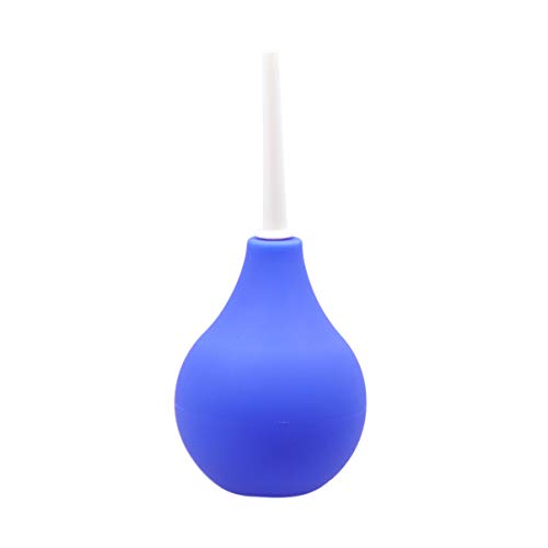Amosfun Lâmpada anal para irrigador anal, 2 peças, ducha anal, macia, lisa, para enema, 160 ml