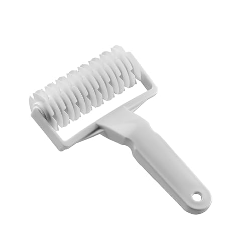 Lattice Pastry Cutter - Plastic Dough Lattice Cutter 7.87x4.92 Inches - Pastry Lattice Roller Cutter for Time-Saver Kitchen - Rolling Lattice Cutter for Cooking Pizza, Bread