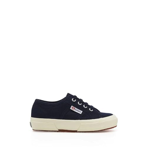 Superga 2750 Jcot Classic, Unisex-Kinder Low-Top, Blau (933), 33...