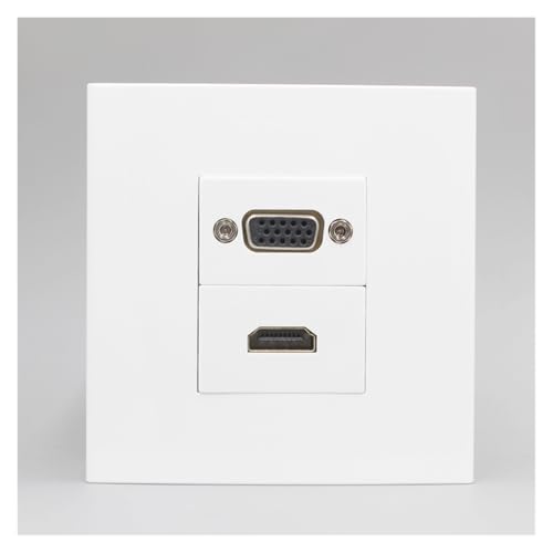 Connecteur femelle HDMI 2.0 VGA pour intégration salon et bureau