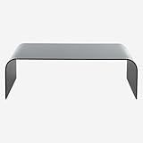 table basse verre habitat gala Dimensions : Longueur : 120cm & Hauteur : 38cm & Profondeur : 60cm