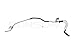 Sunsong 3404311 Power Steering Return Line Hose Assembly