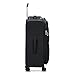 DELSEY PARIS Sky Max 2.0 Softside Expandable Luggage with Spinner Wheels, Black, Checked-Medium, 24 Inch
