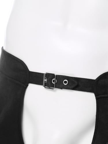 Costume de cowboy vintage pour homme en daim de qualité supérieure - 5