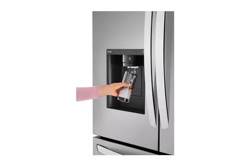 Lg Lrfxc2606S 25.5 Cu. Ft. Stainless Steel French Door Smart Refrigerator thumb #3