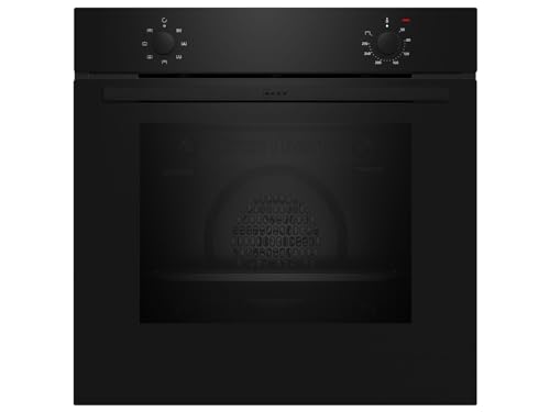NEFF B1DCA0AK0, N30, Einbau-Backofen integrierbar, 5 Beheizungsarten, 3D Heißluft, CircoTherm, Schnellaufheizung, 60 x 60cm, Schwarz