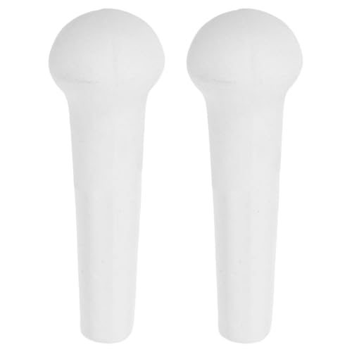 PRETYZOOM Molinillo de Especias de Cerámica Blanco 2 Piezas Diseño Ergonómico Multifuncional para Picar Ajo y Triturar Alimentos Cocina y Actividades al Aire Libre