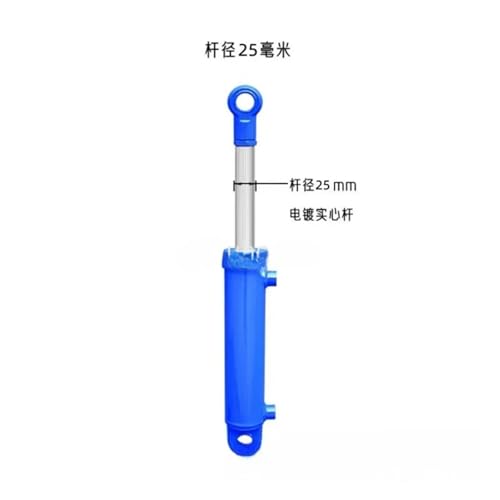 Vérin hydraulique lourd à bride pour une stabilité de levage maximale