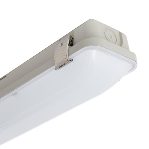 LEDKIA LIGHTING Plafoniera Stagna LED 120cm 40W IP65 Bianco Naturale No Flicker 4000K