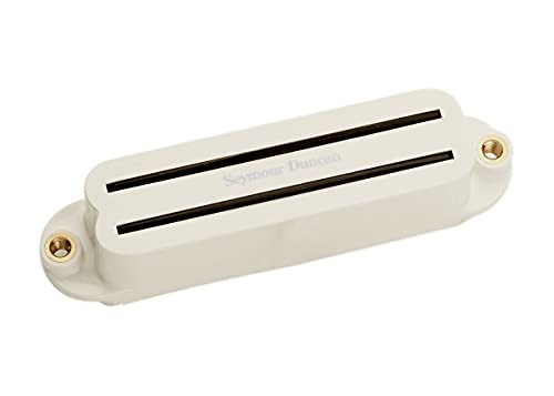 Seymour Duncan SHR-1b Hot Rails Strat Bridge Humbucker Pickup for Electric Guitar - Parchment